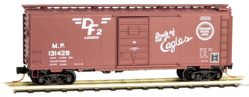 N Scale - Micro-Trains - 020 00 966 - Boxcar, 40 Foot, PS-1 - Missouri Pacific - 131428