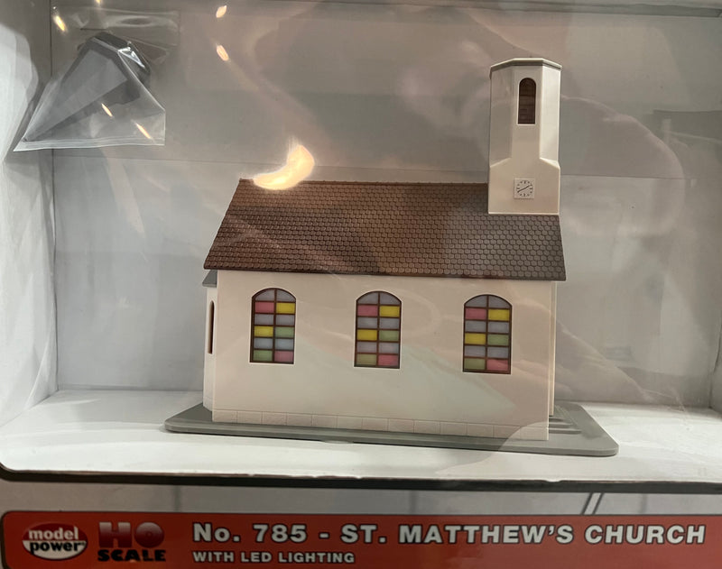 H.O. Scale - Model Power - St. Matthew’s Church - 785