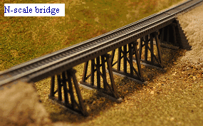 Blair Line LLC N-Scale 071 Pile & Frame Timber Trestle