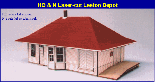 Blair Line N Scale 088 Leeton Depot kit