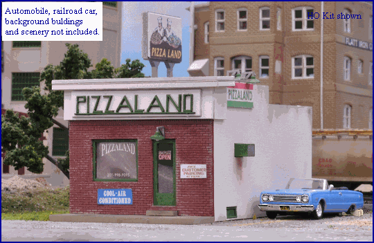 Blair Line N Scale 096 Pizzaland kit