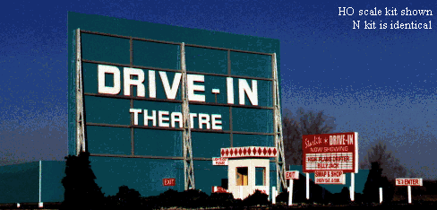 Blair Line N Scale 068 Drive-in kit