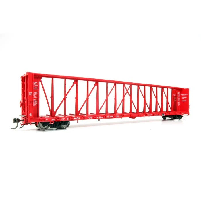 Rapido Trains Inc. 174004-5 NSC Centerbeam Flatcar CP Rail-Red 318107