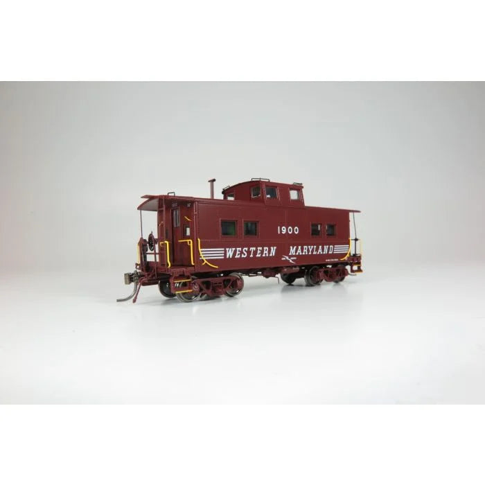 Rapido Trains Inc. H.O. Scale 144027 Western Maryland Speed Lettering Scheme Northeastern Caboose 1900