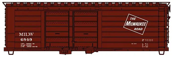 Accurail H.O. Scale 3984 Milwaukee Road 40&