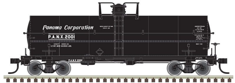 Atlas H.O. Scale 20 005 484 Panoma (PANX) 11,000 Gallon Tank Car 2001