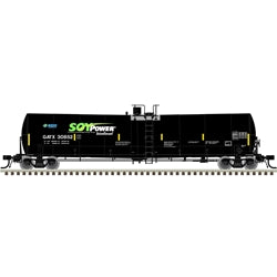 Atlas N TRINITY 25,500 GALLON TANK CAR GATX [SOY POWER BIO FUELS] 3-PACK [30839, 30844, 30852]