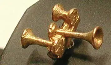 Cal Scale H.O. Scale 190-635 Nathan K3 K3LAR1 3-Chime Air Horn -- Lost Wax Brass Casting