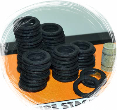 Bar Mills O Scale 04012 Tire Stacks