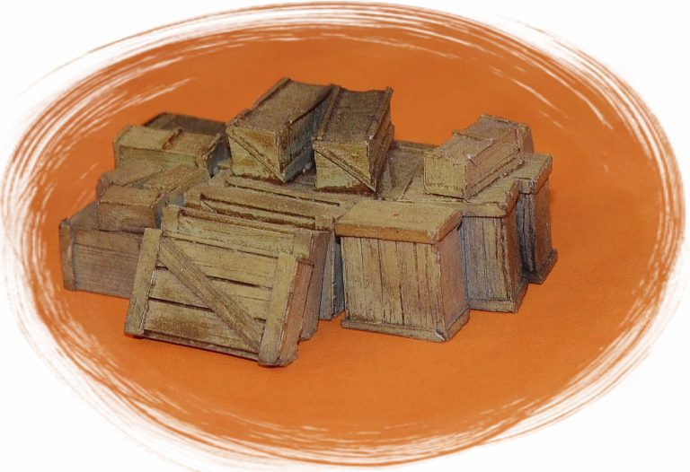Bar Mills O Scale 04018 Medium Crate Assortment
