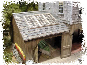 Bar Mills O Scale 0227 "Costal Brown" "Shake-Style" Shingles