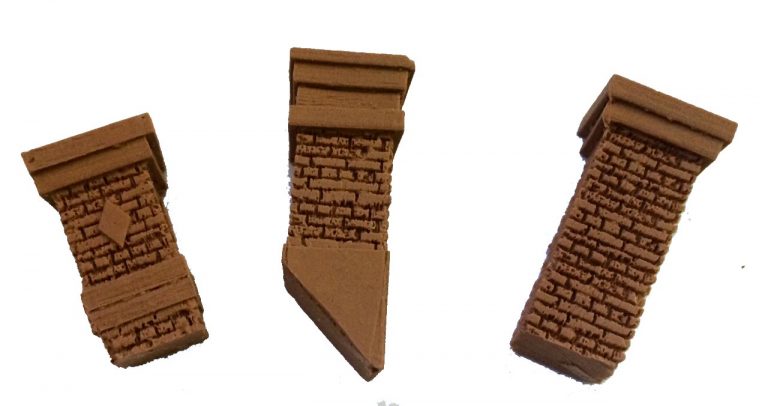 Bar Mills O Scale 04032 Aged Chimney Selection (3)