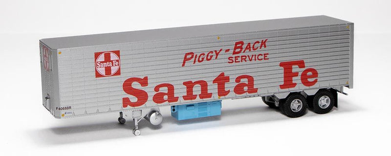 Rapido Trains Inc. H.O. Scale 403039 Fluted Side Volume Van Santa Fe (AT&SF) 40&