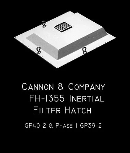Cannon & Company H.O. Scale FH-1355 Dust Bin - GP40-2