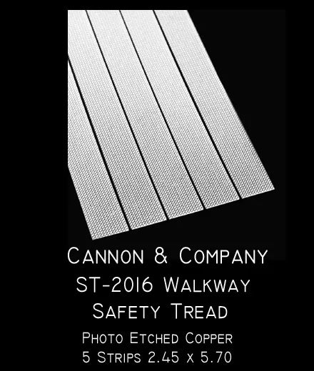 Cannon & Company Diesel Components HO Scale ST-2016 EMD Walkway Safety Tread