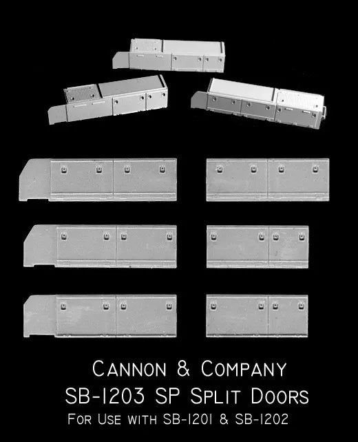 Cannon & Company Diesel Company HO Scale SB-1203 EMD Optional Doors
