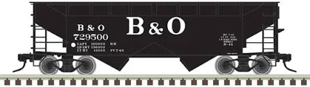 Atlas Trainman H.O. Scale 20 005 897 Baltimore & Ohio 2-Bay Offset Side Hopper 727157