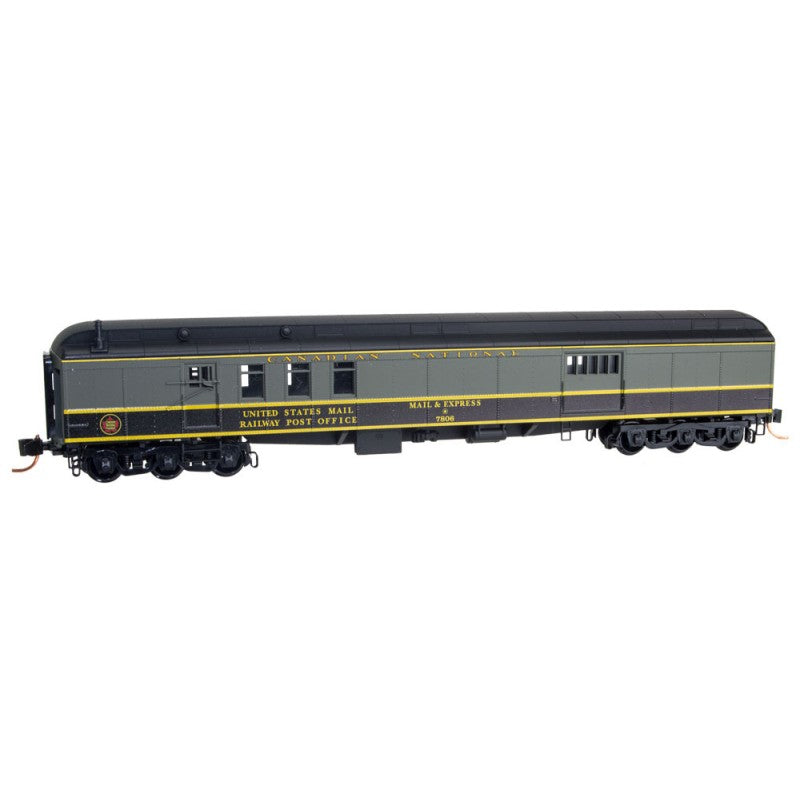 Micro-Trains N Scale Canadian National mail baggage car 148 00 150- rd