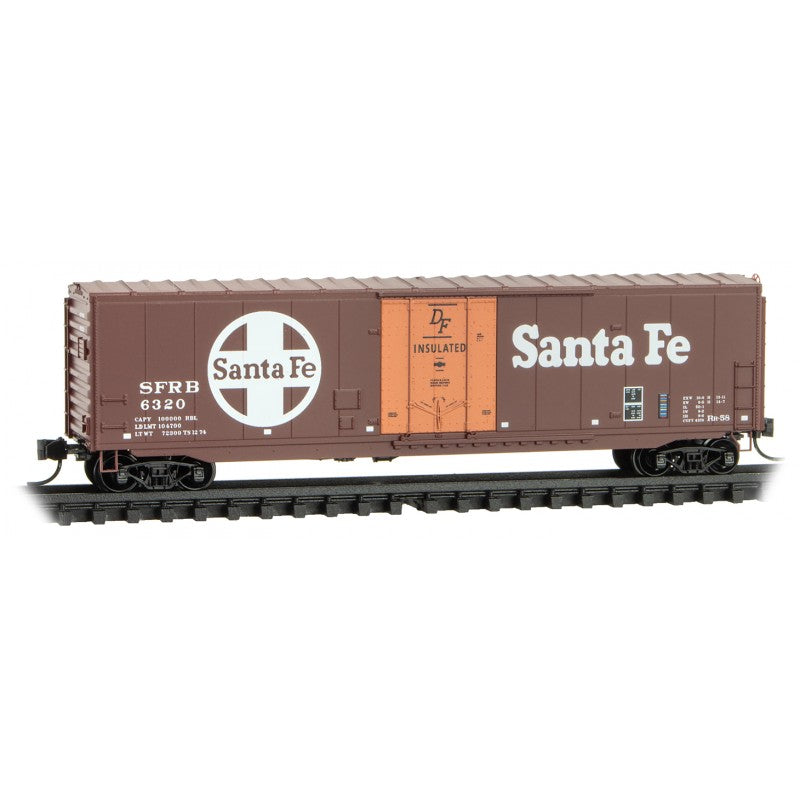 Micro Trains N Scale Atchison, Topeka & Santa Fe- Rd