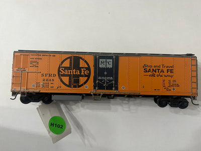 MTC Santa Fe Box Car Rd#2248   HO Scale