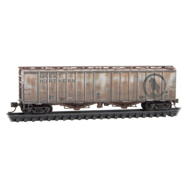 Micro-trains n scale Great northern 50’ air slide covered hopper 098 44 210