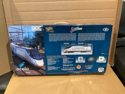 H.O. Scale  AMTRAK ACELA EXPRESS HO DCC  BACHMANN Damaged Box