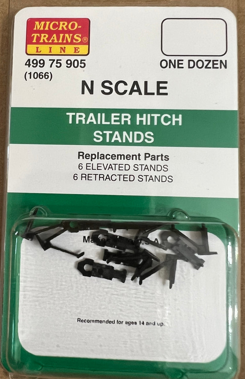 N Scale - Micro Trains - 499 75 905 Trailer Hitch 12 pc (1066)