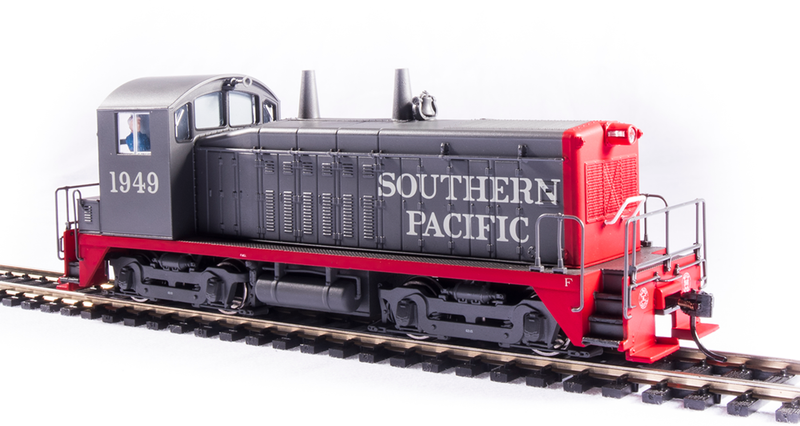 Broadway Limited H.O. Scale EMD NW2, SP 1949, 6733 Gray & Scarlet, Paragon4 Sound/DC/DCC