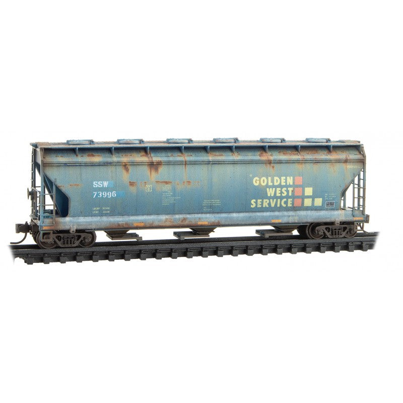 N Scale Cotton Belt Weathered 3-Pack