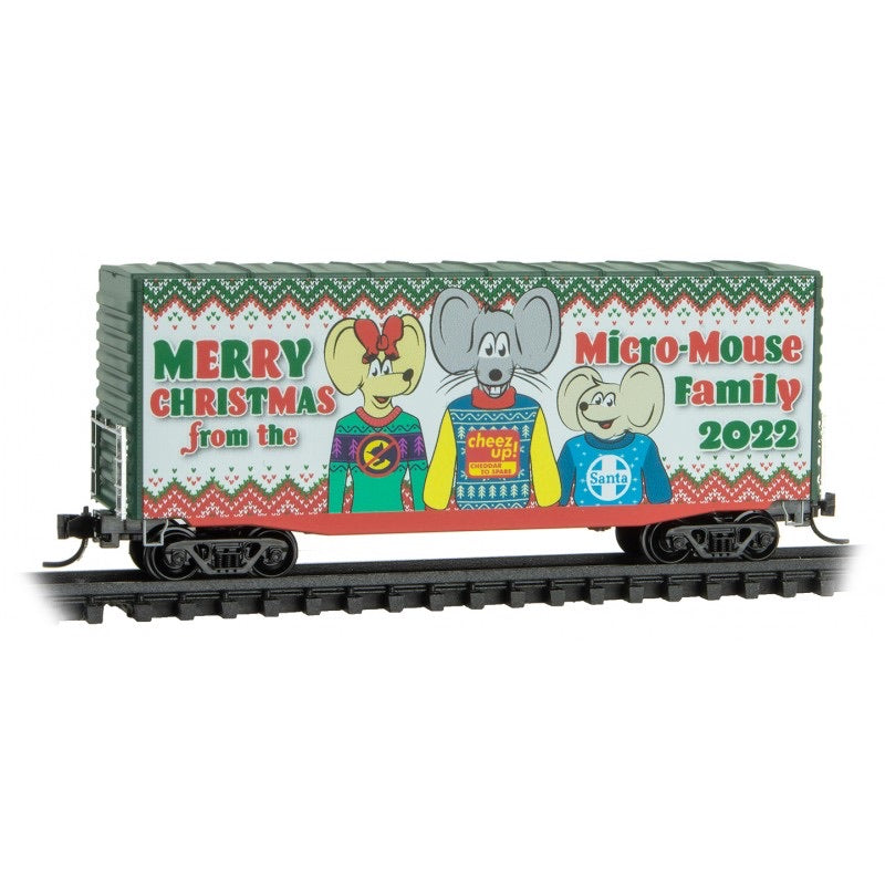 Micro trains N Scale 2022 Micro-Mouse Christmas 101 00 894