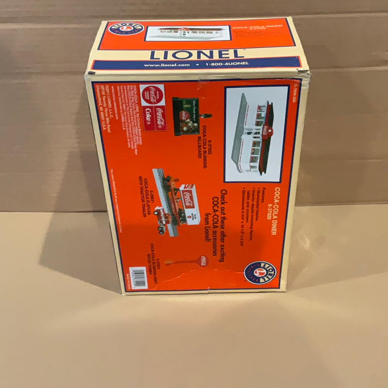 Lionel Coca Cola diner damaged box