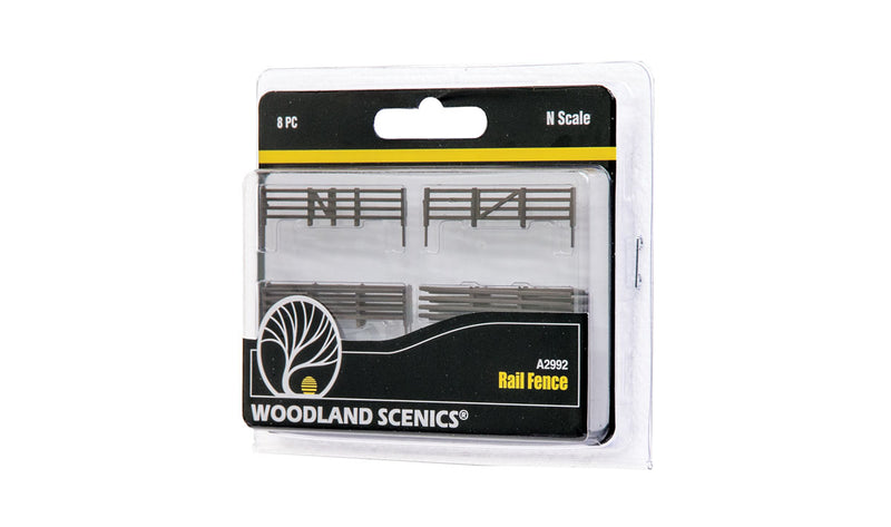 Rail Fence - N Scale - Woodland Scenics - A2992