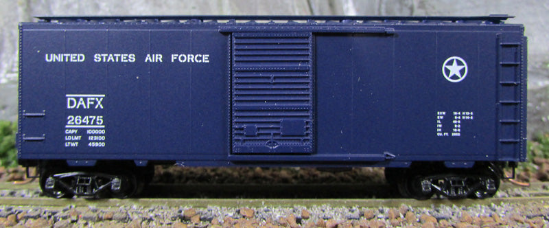 N Scale - Micro-Trains - 20446 - Boxcar, 40 Foot, PS-1 - United States Air Force - 26475