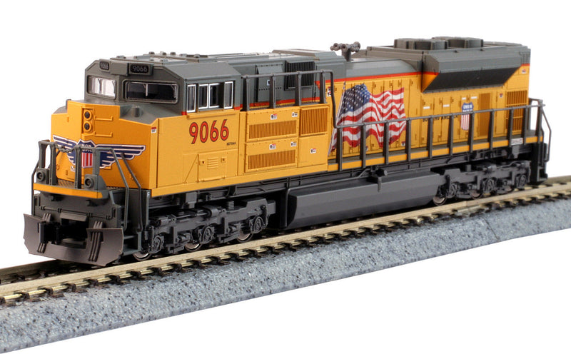 Kato USA N Scale 176-8521 - Locomotive, Diesel, EMD SD70 - Union Pacific - 9066