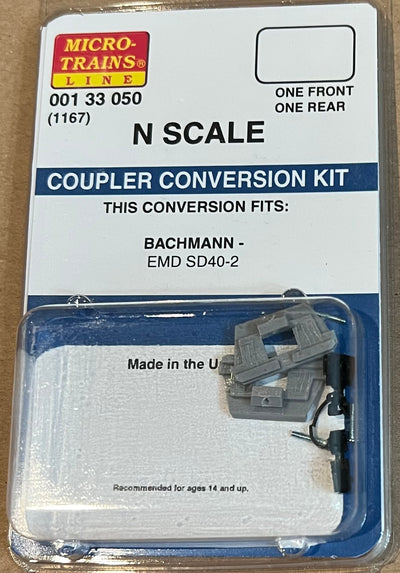 N Scale - Micro Trains - 001 33 050 Pilot Locomotive Coupler Conversion Kit (1167)