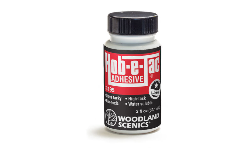 Hob-e-Tac® Adhesive Woodland Scenics -  2 fl oz