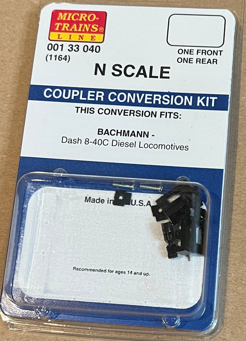 N Scale - Micro Trains - 001 33 010 Pilot Locomotive Coupler Conversion Kit (1164)