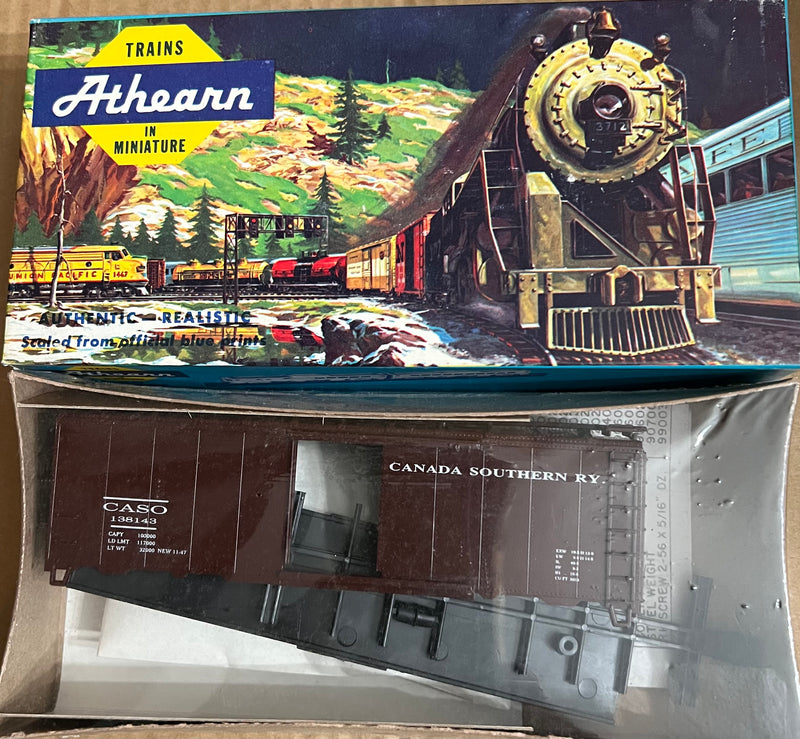 Athearn Blue Box H.O. Scale Canada Southern 40’ Boxcar 