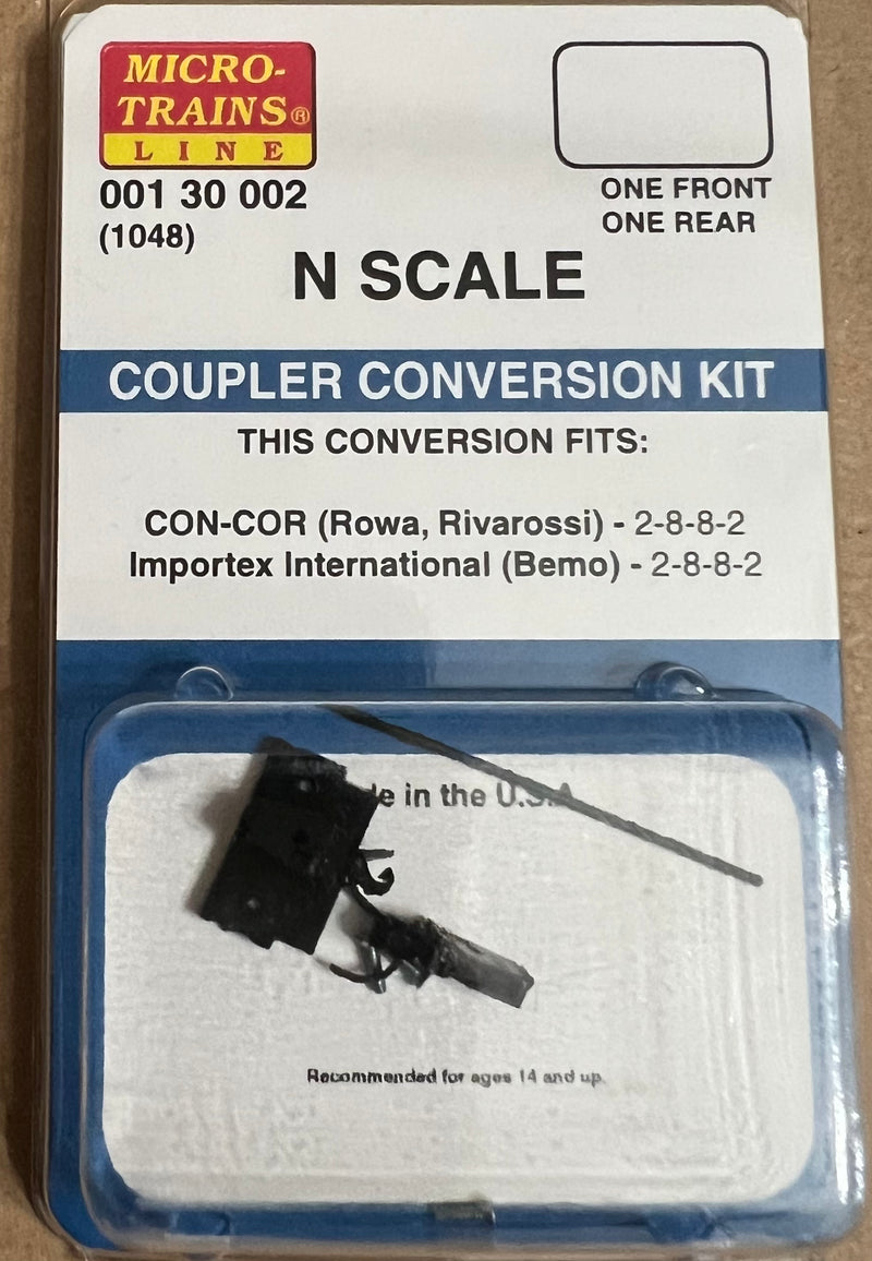 N Scale - Micro Trains - 001 30 002 Locomotive Coupler Conversion Kit (1048)