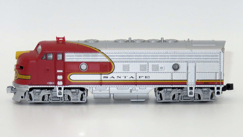 N Scale - Kato USA - 176-2121 - Locomotive, Diesel, EMD F7 - Santa Fe - 300