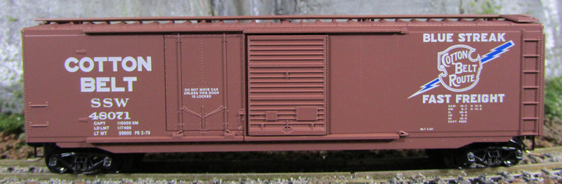 N Scale - Micro-Trains - 33060 - Boxcar, 50 Foot, Steel - Cotton Belt - 48071