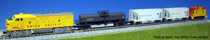 Kato N Scale F7 Freight Train Set Union Pacific 106-6272-DCC