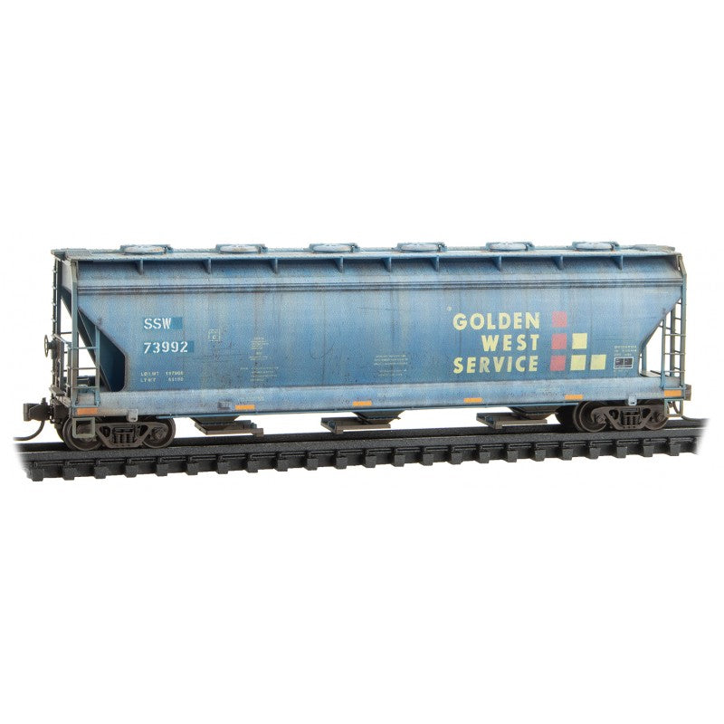N Scale Cotton Belt Weathered 3-Pack