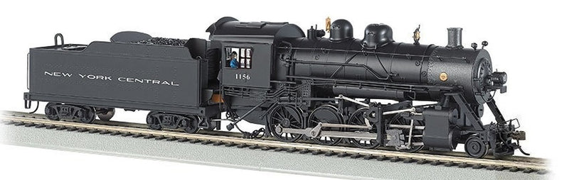 N Scale - Bachmann - 51354 - Locomotive, Steam, 2-8-0 Consolidation - New York Central - 1156