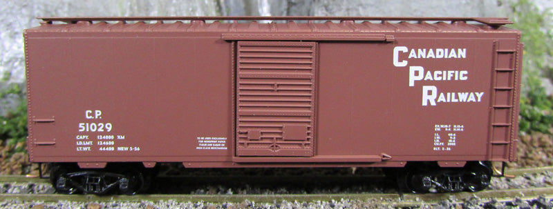 N Scale - Micro-Trains - 20436 - Boxcar, 40 Foot, PS-1 - Canadian Pacific - 51029