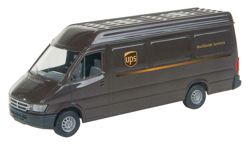 UPS(R) Delivery Van -- Modern Shield Logo H.O. Scale