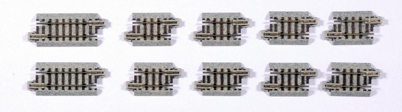 N Scale - Kato - 20-091 - Track, Straight, Single - Track, N Scale - 29mm (1 1/8"), 45.5mm (1 ¾")