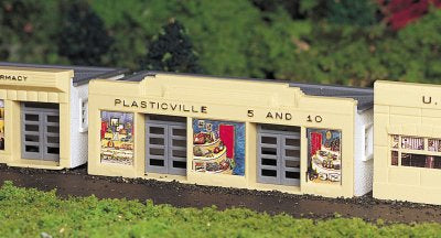 Plasticville USA H.O. Scale 5 & 10 Store Plastic model 45142