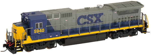 N Scale - Atlas - 52402 - Locomotive, Diesel, GE Dash 8 - DC - CSX Transportation - 5947