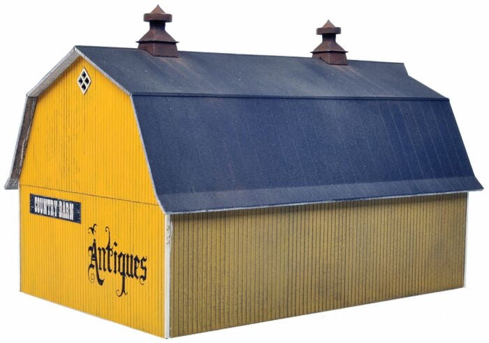 Walthers Cornerstone H.O. Scale Antiques Barn building kit 933-3339